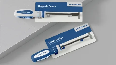 Kit de material impresso de um cliente